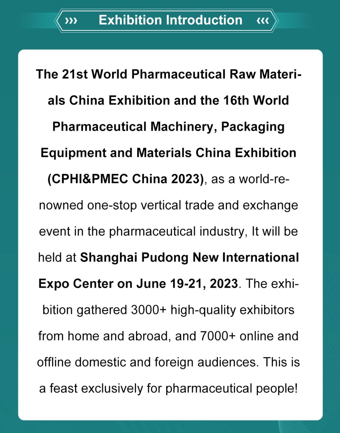 Jhenten Machinery  invites you to CPHI & PMEC China 2023！(圖3)