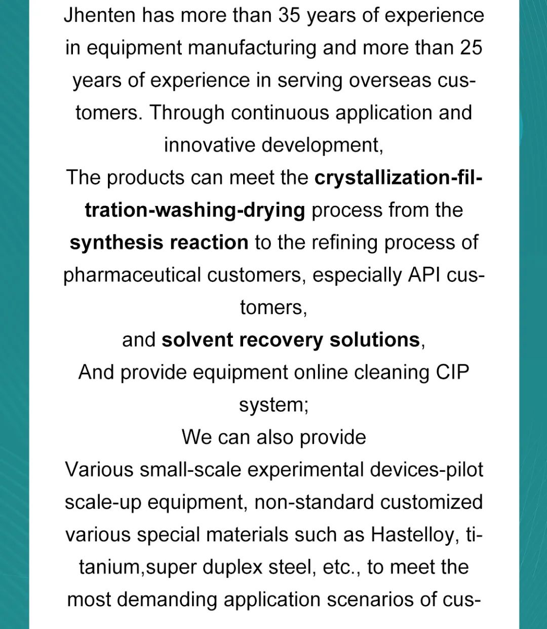 Jhenten Machinery  invites you to CPHI & PMEC China 2023！(圖6)
